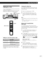 Предварительный просмотр 17 страницы Sony CDP-XB740 Operating Instructions Manual