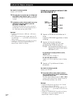 Предварительный просмотр 34 страницы Sony CDP-XB740 Operating Instructions Manual