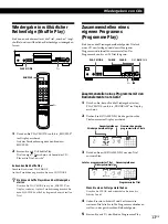 Предварительный просмотр 53 страницы Sony CDP-XB740 Operating Instructions Manual