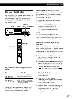 Предварительный просмотр 57 страницы Sony CDP-XB740 Operating Instructions Manual