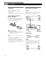 Предварительный просмотр 4 страницы Sony CDP-XE200 Operating Instructions Manual