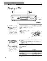 Предварительный просмотр 6 страницы Sony CDP-XE200 Operating Instructions Manual