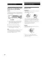 Предварительный просмотр 14 страницы Sony CDP-XE200 Operating Instructions Manual