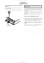 Предварительный просмотр 3 страницы Sony CDP-XE210 Service Manual