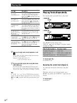 Предварительный просмотр 10 страницы Sony CDP-XE330 Operating Instructions Manual