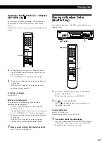 Предварительный просмотр 11 страницы Sony CDP-XE330 Operating Instructions Manual