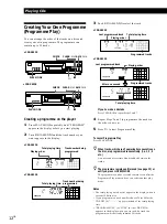 Предварительный просмотр 12 страницы Sony CDP-XE330 Operating Instructions Manual