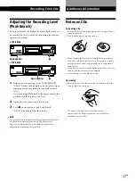 Предварительный просмотр 17 страницы Sony CDP-XE330 Operating Instructions Manual