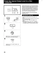 Preview for 26 page of Sony CDPC735 Operating Instructions Manual