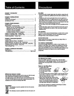 Preview for 3 page of Sony CDPCX100 Operating Instructions Manual