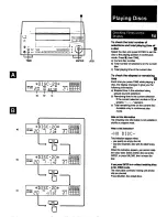 Preview for 15 page of Sony CDPCX100 Operating Instructions Manual