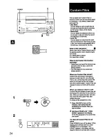 Предварительный просмотр 24 страницы Sony CDPCX100 Operating Instructions Manual