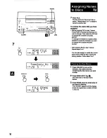 Предварительный просмотр 26 страницы Sony CDPCX100 Operating Instructions Manual