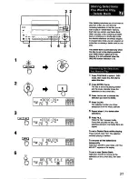 Предварительный просмотр 27 страницы Sony CDPCX100 Operating Instructions Manual