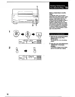 Предварительный просмотр 28 страницы Sony CDPCX100 Operating Instructions Manual