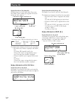 Предварительный просмотр 14 страницы Sony CDPCX455 - 400 Disc MegaStorage CD Changer Operating Instructions Manual