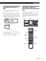 Предварительный просмотр 17 страницы Sony CDPCX455 - 400 Disc MegaStorage CD Changer Operating Instructions Manual