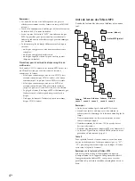 Предварительный просмотр 40 страницы Sony CDPCX455 - 400 Disc MegaStorage CD Changer Operating Instructions Manual