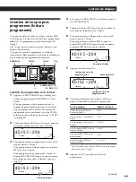 Предварительный просмотр 55 страницы Sony CDPCX455 - 400 Disc MegaStorage CD Changer Operating Instructions Manual