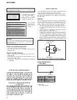 Предварительный просмотр 2 страницы Sony CDPCX455 - 400 Disc MegaStorage CD Changer Service Manual