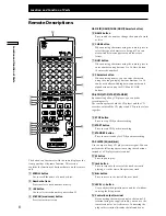 Preview for 8 page of Sony CDR-W33 Operating Instructions Manual