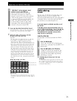 Preview for 21 page of Sony CDR-W33 Operating Instructions Manual