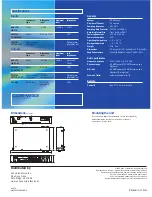 Предварительный просмотр 4 страницы Sony CDR-W33 Specifications