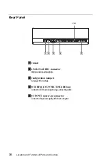 Предварительный просмотр 36 страницы Sony CDU701 User Manual