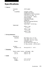 Предварительный просмотр 53 страницы Sony CDU701 User Manual