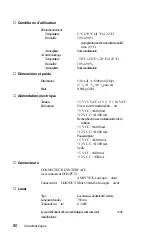 Предварительный просмотр 80 страницы Sony CDU701 User Manual