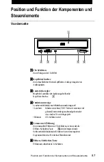 Предварительный просмотр 87 страницы Sony CDU701 User Manual