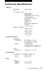 Предварительный просмотр 105 страницы Sony CDU701 User Manual