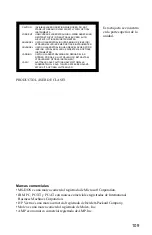 Предварительный просмотр 109 страницы Sony CDU701 User Manual