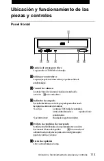 Предварительный просмотр 113 страницы Sony CDU701 User Manual