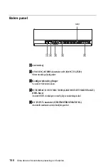 Предварительный просмотр 166 страницы Sony CDU701 User Manual