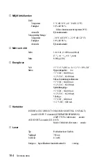 Предварительный просмотр 184 страницы Sony CDU701 User Manual