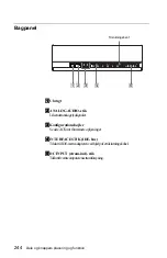 Предварительный просмотр 244 страницы Sony CDU701 User Manual