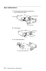 Предварительный просмотр 274 страницы Sony CDU701 User Manual