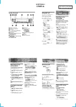 Предварительный просмотр 3 страницы Sony CDX-1150 - Compact Disc Player Service Manual