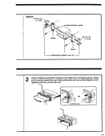 Предварительный просмотр 11 страницы Sony CDX-1200 - Fm/am Compact Disc Player Installation/Connections Manual