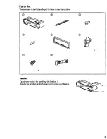 Preview for 3 page of Sony CDX-1300 - Fm/am Compact Disc Player Installation/Connections Manual