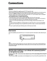 Preview for 9 page of Sony CDX-1300 - Fm/am Compact Disc Player Installation/Connections Manual