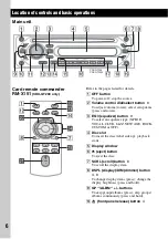 Preview for 6 page of Sony CDX-20W Operating Instructions Manual