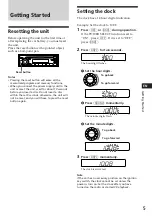 Preview for 5 page of Sony CDX-2180 Operating Instructions Manual