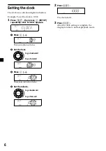 Preview for 6 page of Sony CDX-2500R Operating Instructions Manual