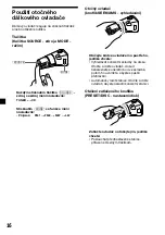 Preview for 40 page of Sony CDX-2500R Operating Instructions Manual