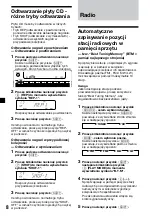 Preview for 56 page of Sony CDX-2500R Operating Instructions Manual