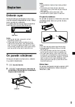 Preview for 77 page of Sony CDX-2500R Operating Instructions Manual