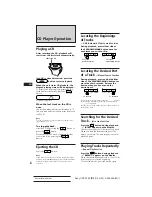 Preview for 6 page of Sony CDX-3000 Operating Instructions Manual