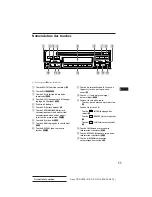 Preview for 24 page of Sony CDX-3000 Operating Instructions Manual